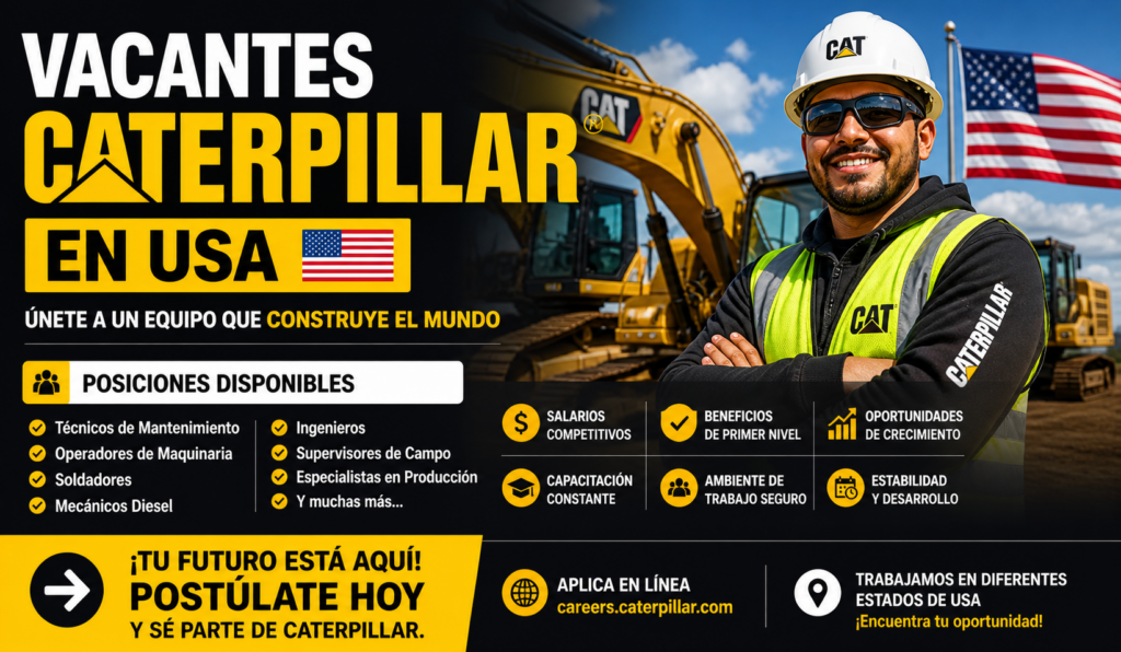 convocatoria empleo Caterpillar